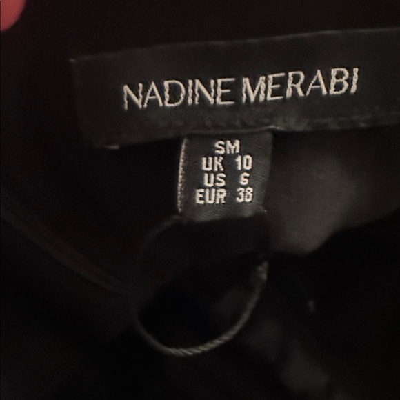 NADINE MERABI Beverly Silver Sequin Jumpsuit - Picture 9 of 12